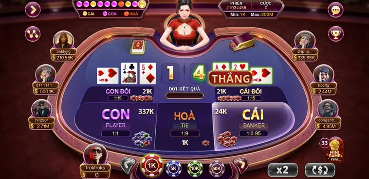 Baccarat Kim Tài Tại SunWin Cơ Hội Đổi Đời Cùng Sòng Bài Đẳng Cấp Thượng Lưu