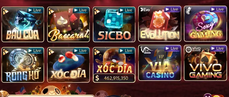 Sảnh LiveStream Casino SunWin Trải Nghiệm Sòng Bạc Trực Tuyến Đẳng Cấp Sang Trọng Nhất