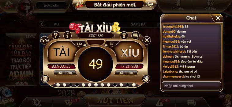 Trải Nghiệm Minigame Tài Xỉu Tại SunWin Đẳng Cấp Với Cơ Hội Thắng Cược Khủng Mỗi Ngày