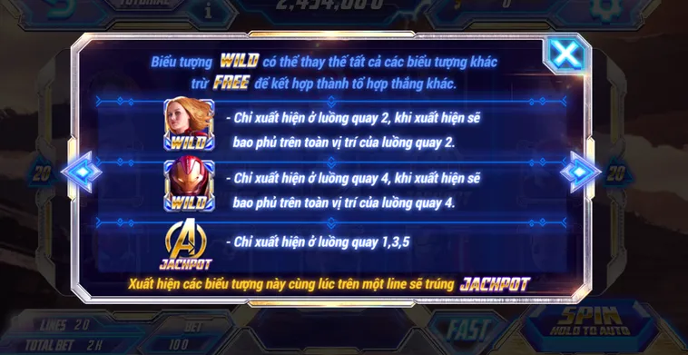 Nổ Hũ Avengers Tại SunWin Siêu Phẩm Giải Trí Với Giải Thưởng Khổng Lồ