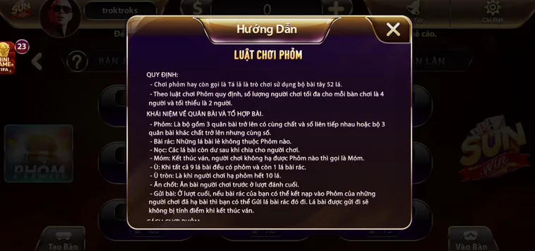 Trải Nghiệm Đỉnh Cao Chơi Phỏm Tại SunWin Với Cơ Hội Thắng Cược Khủng Mỗi Ngày