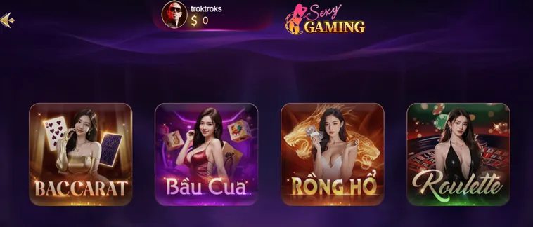 Khám Phá Trải Nghiệm Cá Cược Đỉnh Cao Tại Sảnh Sexy Gaming Livestream Tại SunWin