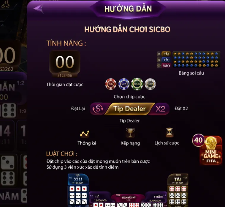 Sicbo Livestream Tại SunWin Đấu Trường Tài Xỉu Đẳng Cấp Với Tỷ Lệ Thắng Lớn