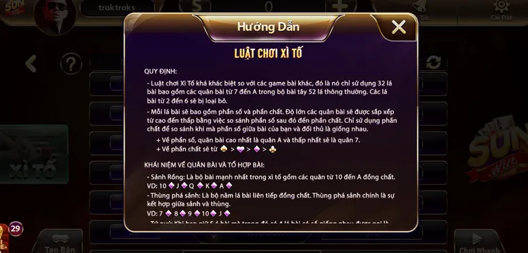 Xì Tố Tại SunWin Sân Chơi Bài Trí Tuệ Đẳng Cấp Với Tỷ Lệ Thắng Khủng